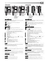 Предварительный просмотр 4 страницы Videx 901 colour Technical Manual