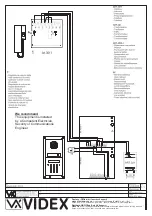 Предварительный просмотр 4 страницы Videx DK4K-1S Installation Instructions Manual