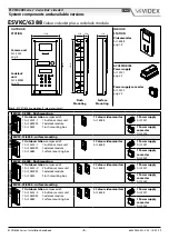 Предварительный просмотр 5 страницы Videx ESVK-1/6388 Installation Handbook