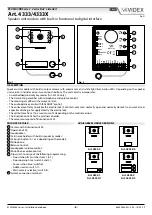 Предварительный просмотр 8 страницы Videx ESVK-1/6388 Installation Handbook