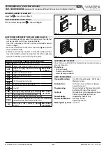 Предварительный просмотр 12 страницы Videx ESVK-1/6388 Installation Handbook