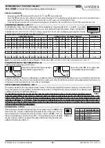 Предварительный просмотр 20 страницы Videx ESVK-1/6388 Installation Handbook