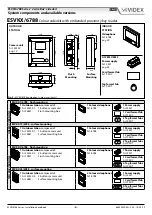 Предварительный просмотр 4 страницы Videx ESVK Series Installation Handbook