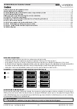 Preview for 2 page of Videx ESVK Installation Handbook