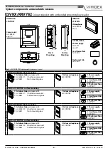 Preview for 4 page of Videx ESVK Installation Handbook