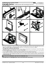 Preview for 27 page of Videx ESVK Installation Handbook