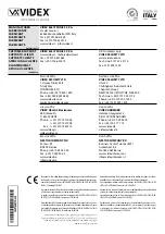 Preview for 44 page of Videx ESVK Installation Handbook