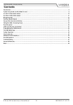 Preview for 3 page of Videx GSM Lite 4000 Series Technical Manual