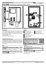 Preview for 16 page of Videx IP videokit IPVK/6296 Series Installation Handbook