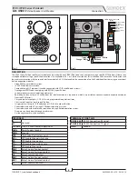 Предварительный просмотр 8 страницы Videx IPVK KRISTALLO Installation Handbook