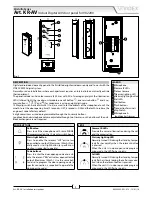 Предварительный просмотр 1 страницы Videx KR-AV Kristallo Series Installation Instructions Manual