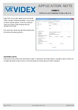 Предварительный просмотр 7 страницы Videx PORTAL PLUS Application Note