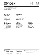 Предварительный просмотр 4 страницы Videx SMK/N Mounting Instructions