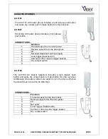 Предварительный просмотр 9 страницы Videx VANDAL RESISTANT
AUDIO AND VIDEO
DOOR ENTRY SYSTEM Technical Manual