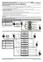 Предварительный просмотр 6 страницы Videx Videokit VK4K Installation Handbook