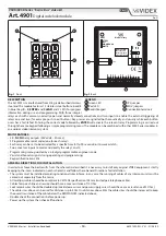 Предварительный просмотр 14 страницы Videx Videokit VK4K Installation Handbook