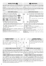 Предварительный просмотр 2 страницы Videx VK6N Series Owner'S Manual