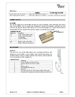 Предварительный просмотр 5 страницы Videx VR4K-1/CL Technical Manual