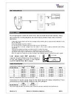 Предварительный просмотр 6 страницы Videx VR4K-1/CL Technical Manual