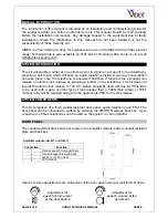 Предварительный просмотр 2 страницы Videx VRDK1 (25H) Technical Manual