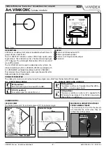 Preview for 7 page of Videx VRVK-1/6758 Installation Handbook