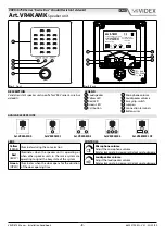 Preview for 9 page of Videx VRVK-1/6758 Installation Handbook