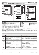 Предварительный просмотр 8 страницы Videx VX2200 Manual