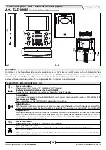 Предварительный просмотр 28 страницы Videx VX2300 Installation Handbook