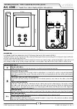 Предварительный просмотр 38 страницы Videx VX2300 Installation Handbook