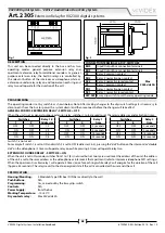 Предварительный просмотр 68 страницы Videx VX2300 Installation Handbook