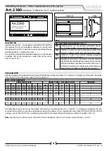 Предварительный просмотр 69 страницы Videx VX2300 Installation Handbook