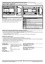 Предварительный просмотр 72 страницы Videx VX2300 Installation Handbook