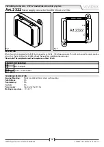 Предварительный просмотр 73 страницы Videx VX2300 Installation Handbook