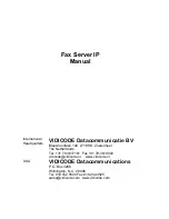 Vidicode Fax Server IP Instruction Manual preview