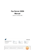 Предварительный просмотр 1 страницы Vidicode ISDN 19 Manual