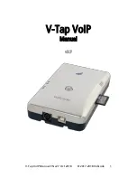 Vidicode V-Tap VoIP Manual предпросмотр