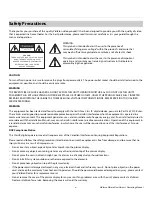 Preview for 6 page of Vidikron PlasmaView VP-5000 Owner'S Operating Manual