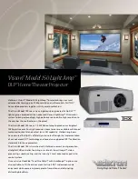 Vidikron Vision 150 LightAmp Brochure & Specs preview