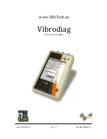 Предварительный просмотр 1 страницы VIDITECH Vibrodiag User Manual