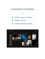 Предварительный просмотр 1 страницы VidOn.me VDWatchBox User Manual