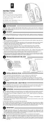 Preview for 2 page of Vie Art 430215 Instruction Manual