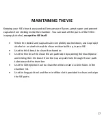 Preview for 17 page of Vie Revolution VIE User Manual