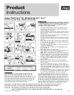 Предварительный просмотр 1 страницы Viega ProPress XL Instructions