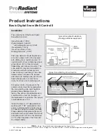 Preview for 2 page of Viega ProRadiant Basic Digital Snow Melt Control II Product Instructions