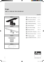 Viega Visign 4961.10 Instructions For Use Manual предпросмотр