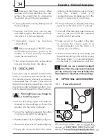 Предварительный просмотр 16 страницы Vienna Deluxe RS TYPE sup 018 Cr Operating Instructions Manual