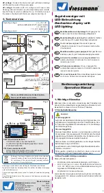 Предварительный просмотр 1 страницы Viessmann 1397 Operation Manual