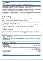 Preview for 5 page of Viessmann 1500 Operation Manual