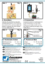 Предварительный просмотр 4 страницы Viessmann 1539 Operation Manual