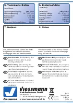 Preview for 6 page of Viessmann 1591 Operation Manual